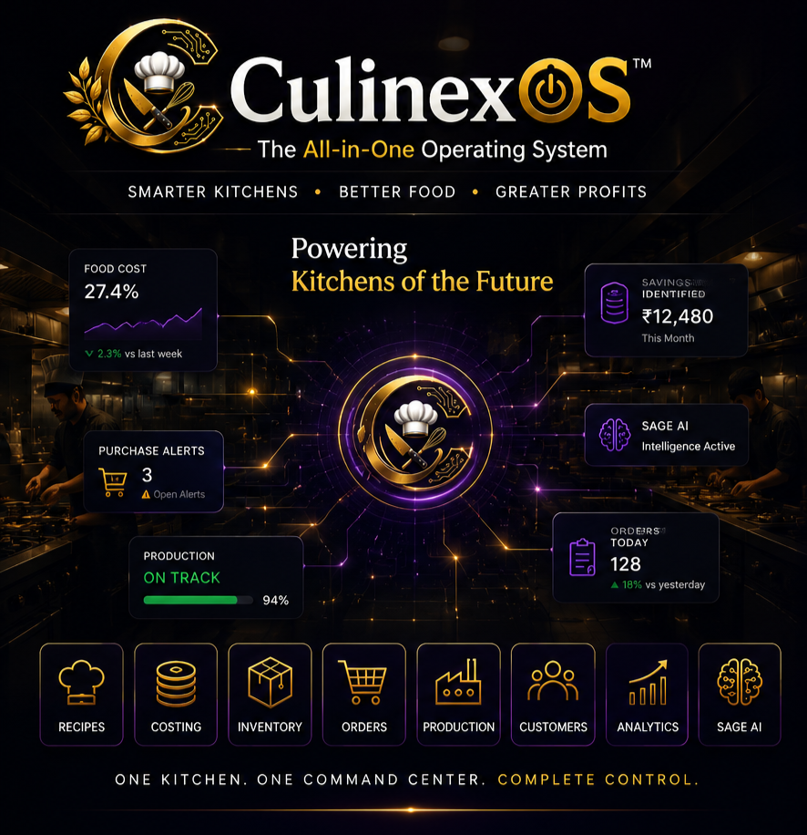 CulinexOS — Powering Kitchens of the Future
